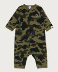 A BATHING APE BAPE KIDS 1ST CAMO ONE POINT ROMPERS