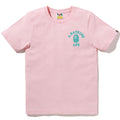 A BATHING APE Ladies' COLLEGE ONE POINT TEE