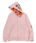 A BATHING APE TIGER FULL ZIP HOODIE