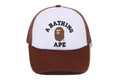 A BATHING APE COLLEGE MESH CAP