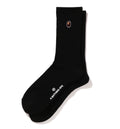 A BATHING APE APE HEAD ONE POINT SOCKS