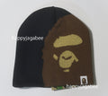 A BATHING APE APE HEAD KNIT CAP