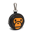 A BATHING APE Ladies' BABY MILO PATENT LEATHER COIN CASE