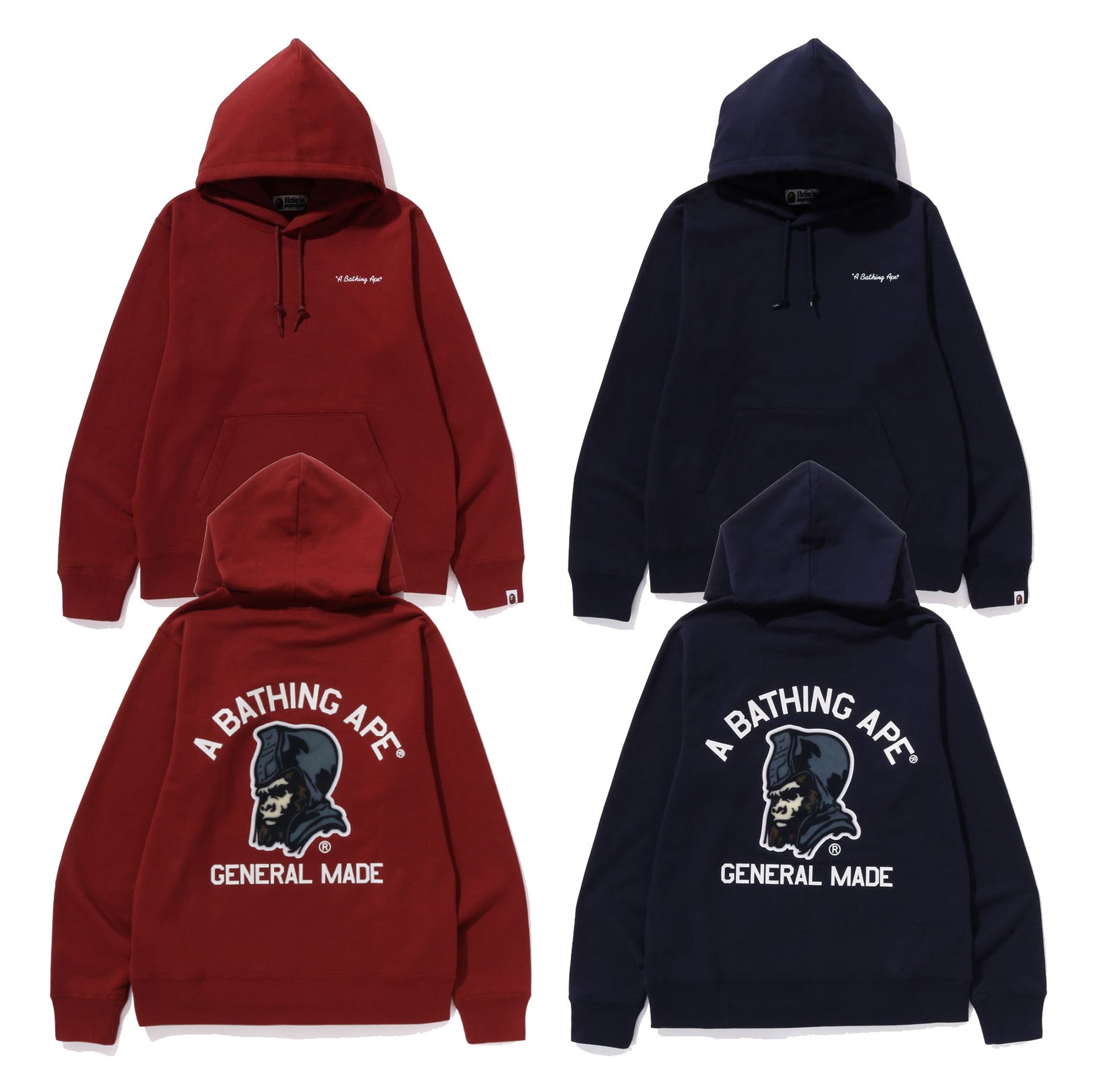 A bathing ape sales x champion hoodie
