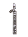 A BATHING APE METAL LOGO KEYCHAIN
