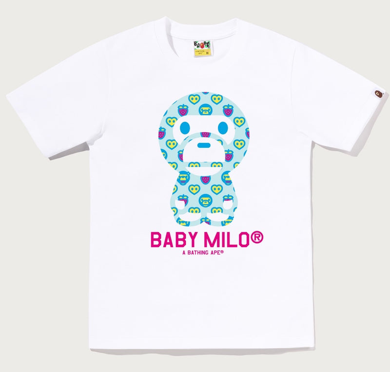 A BATHING APE Ladies' MILOGRAM SWEETS BABY MILO TEE