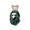 A BATHING APE BAPE x STRAYKIDS FOXI.NY METAL PIN