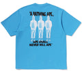 A BATHING APE SHARK SEIJIN A BATHING APE LOGO TEE