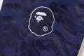 A BATHING APE SOLID CAMO NYLON JACQUARD VARSITY JACKET