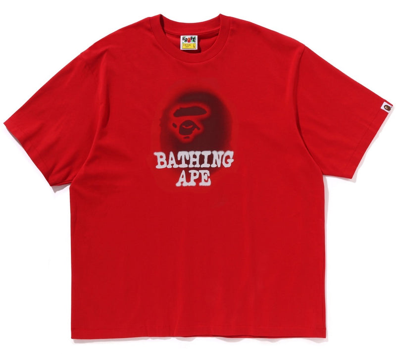 A BATHING APE BATHING APE LOGO RELAXED FIT TEE