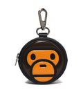 A BATHING APE Ladies' BABY MILO PATENT LEATHER COIN CASE