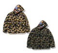 A BATHING APE 1ST CAMO SHARK DOWN JACKET