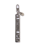 A BATHING APE METAL LOGO KEYCHAIN
