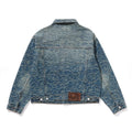 A BATHING APE LINE CAMO JACQUARD 13oz DENIM JACKET