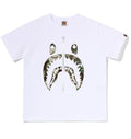 A BATHING APE BAPE KIDS HYBRID CAMO SHARK TEE