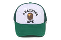 A BATHING APE COLLEGE MESH CAP