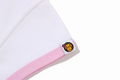 A BATHING APE Ladies' BABY LISA COLLEGE CROPPED TEE
