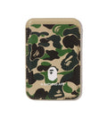 A BATHING APE ABC CAMO MAGNET CARD CASE