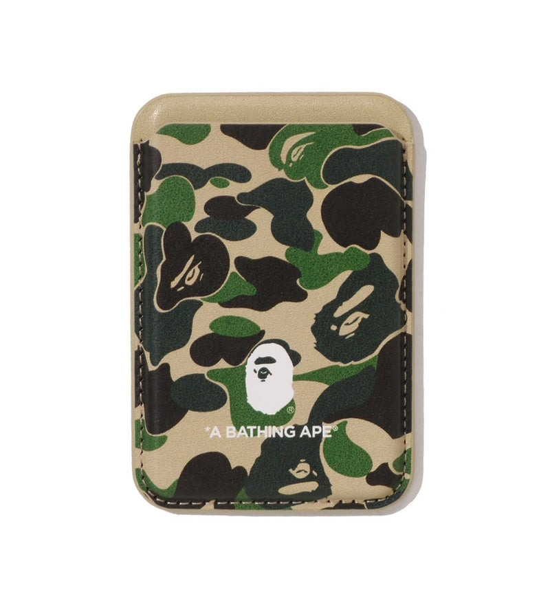 A BATHING APE ABC CAMO MAGNET CARD CASE