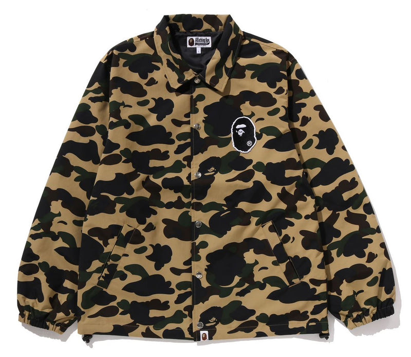 A BATHING APE 1ST CAMO COACH JACKET