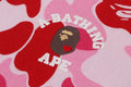 A BATHING APE Ladies' ABC CAMO COLLEGE CREWNECK SWEAT SHIRT
