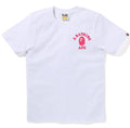 A BATHING APE Ladies' COLLEGE ONE POINT TEE