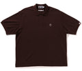A BATHING APE ONE POINT RELAXED FIT POLO SHIRT