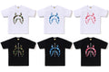 A BATHING APE ABC CAMO SHARK TEE