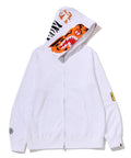 A BATHING APE TIGER FULL ZIP HOODIE
