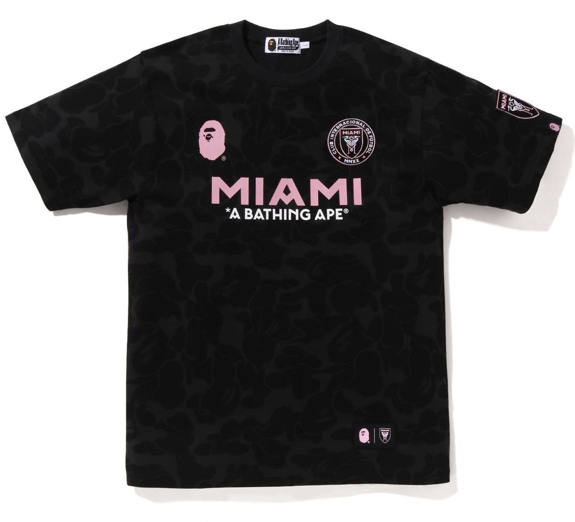 CUT AND SEWN [BAPE X INTER MIAMI CF] CAMO TEE