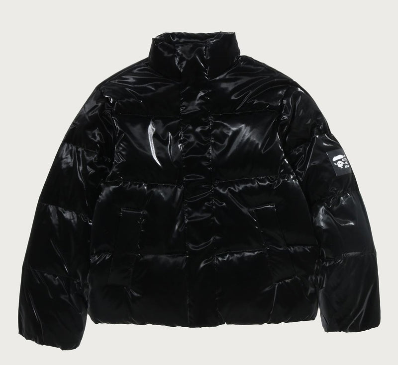 A BATHING APE SOLID CAMO DOWN JACKET