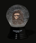 A BATHING APE APE HEAD SNOW GLOBE