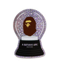 A BATHING APE APE HEAD SNOW GLOBE