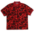 A BATHING APE COLOR CAMO ONE POINT RELAXED FIT POLO