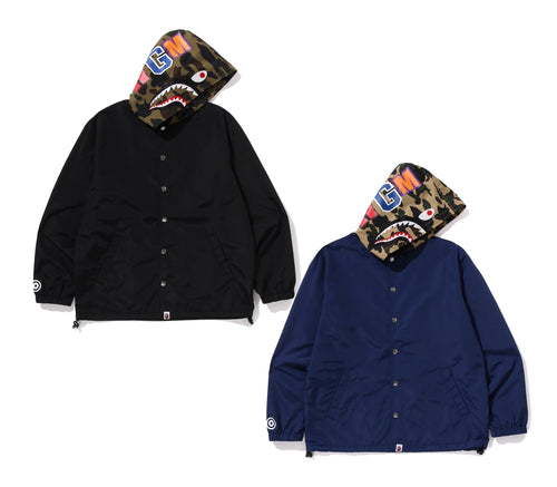 A BATHING APE SHARK COACH JACKET