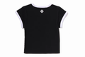 A BATHING APE Ladies' BABY LISA COLLEGE CROPPED TEE