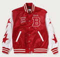 A BATHING APE BAPE NYLON VARSITY JACKET