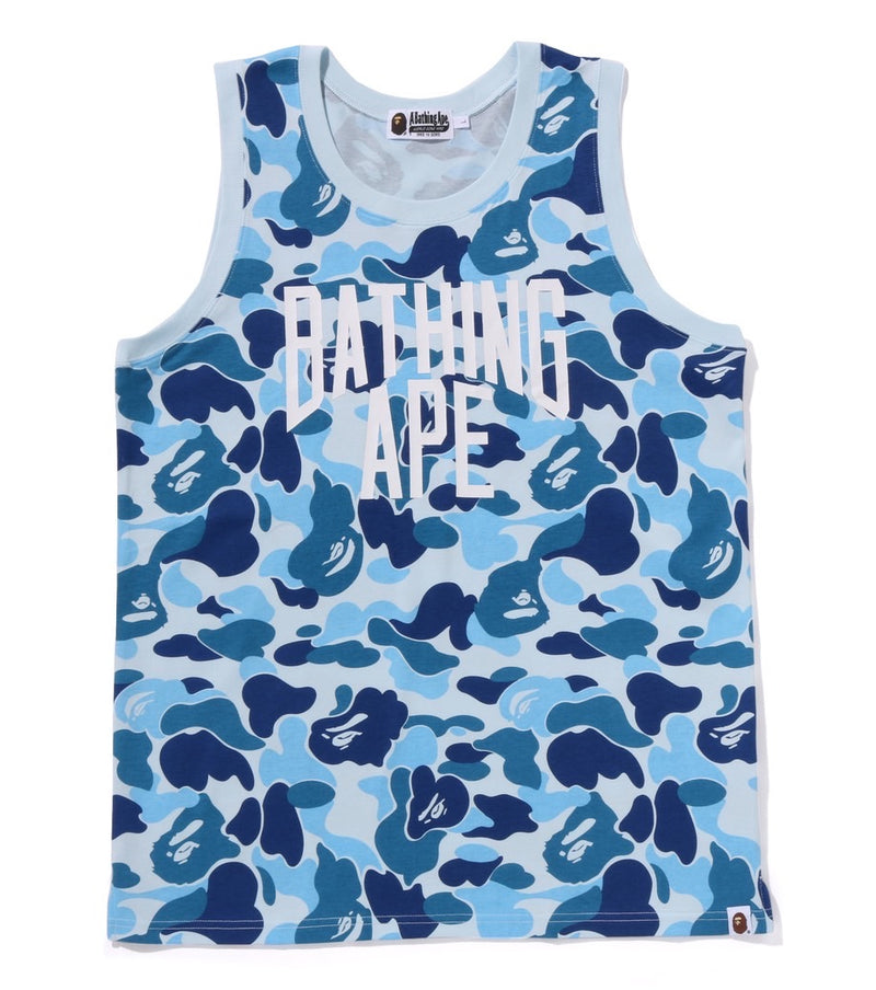 A BATHING APE ABC CAMO NYC LOGO TANK TOP