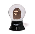 A BATHING APE APE HEAD SNOW GLOBE