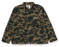 A BATHING APE 1ST CAMO HEAVY WASHED MULTI POCKET CARGO L/S SHIRT