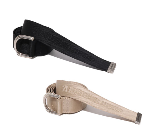 A BATHING APE BATHING APE LOGO JACQUARD NYLON BELT - happyjagabee store