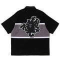 A BATHING APE COLOR BLOCKING OVERSIZED RUGBY POLO