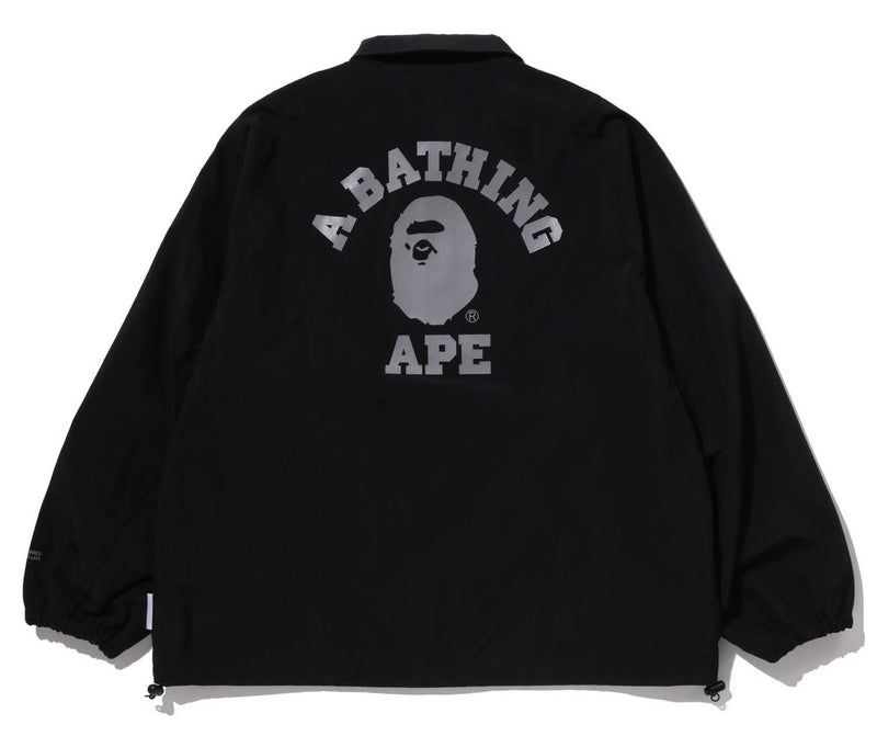 A BATHING APE GORE-TEX WIND STOPPER COLLEGE COACH JACKET