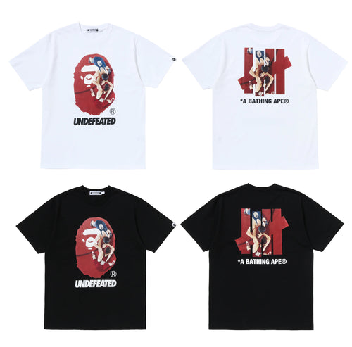 A BATHING APE BAPE x UNDEFEATED UNDFTD BY BATHING APE TEE