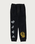 A BATHING APE BAPE KIDS BABY MILO BANANA 10 OZ DENIM JOGGER PANTS