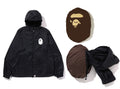A BATHING APE APE HEAD PACKABLE JACKET
