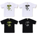 A BATHING APE MULTI PIXEL CAMO MAD APE FACE TEE