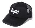A BATHING APE BAPE LOGO MESH CAP -ONLINE EXCLUSIVE-