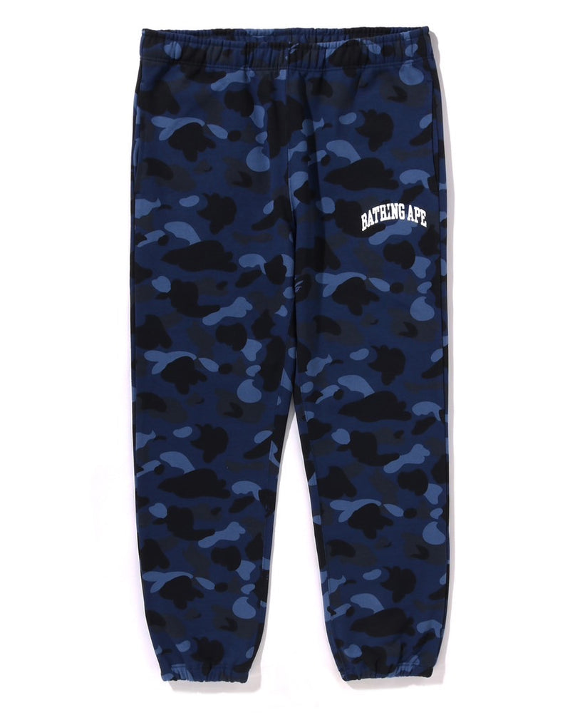 A BATHING APE COLOR CAMO SWEAT PANTS