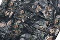A BATHING APE TREE EDGE CAMO CARGO SHORTS